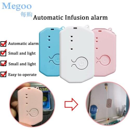 5Pcs Functional Infusion Fluid Alarm Reminder Automatic Sound Alarm Health Care Drip Feeding Monitor Electronic Chargeable Type