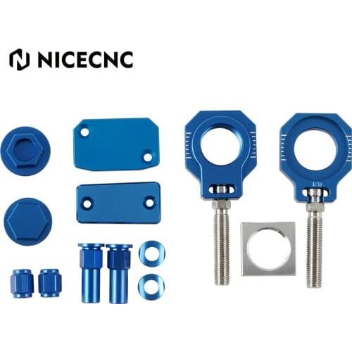 Motorcycle Accessories Brake Clutch Reservoir Cover Cap Axle Block For Husqvarna TC FC TX FX 125 250 300 350 450 2016 2017