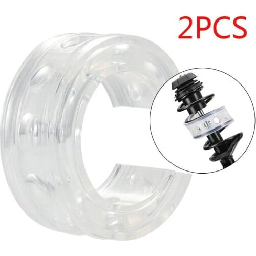 2PCS Car Buffer Bumper Cushion in Auto Springs Shock Absorber Type D Cushion Buffer Urethane Rubber Auto Buffer Accessories