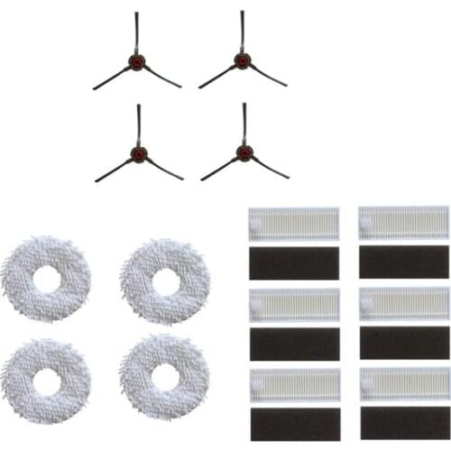 Side Brush HEPA Filter Mop Cloth for ECOVACS Deebot N9+ Robot Vacuum Cleaner Replacement Accessories