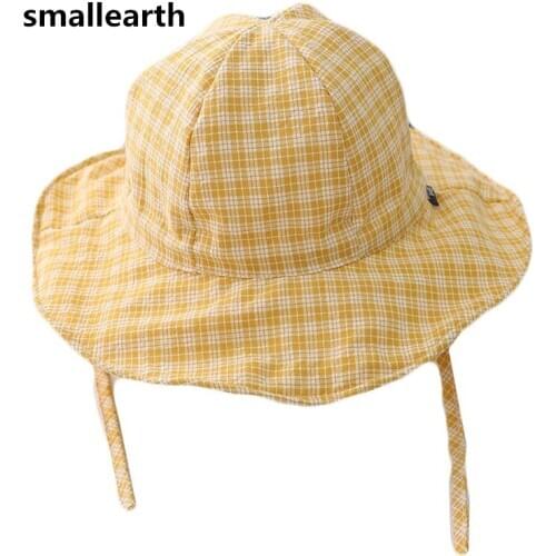 Cartoon Children Sun Hats Girls Summer Foldable Sun Hats Boys Casual Bucket Hats Spring Autumn Baby Kids Sunscreen Beach Caps