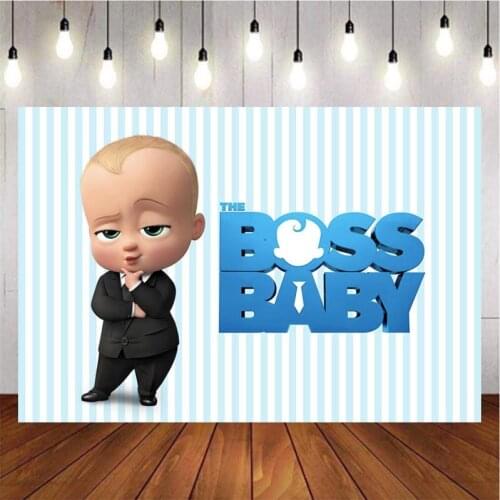 Cartoon Animation Baby Photography Background Backdrop Boss Children Birthday Party Decoration Tapestry Photo Studio Custom