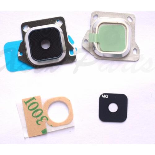 1PCS Camera Glass Lens Cover Circle + Adhesive Sticker Repair Spare Parts For Samsung Galaxy A3 A3000 2015