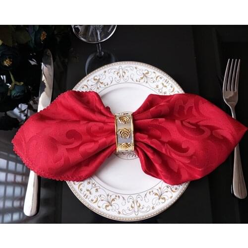10pcs/lot Polyester 48cm Square Table Cloth Napkins For Wedding Birthday Decoration Colored Napkin Fabric custom napkins