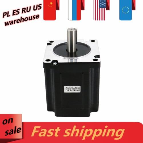 NEMA 34 CNC Stepper motor 86x100mm 5A 6.8N.m D=12.7/14mm Nema34 CNC Router Engraving milling machine 3D printer