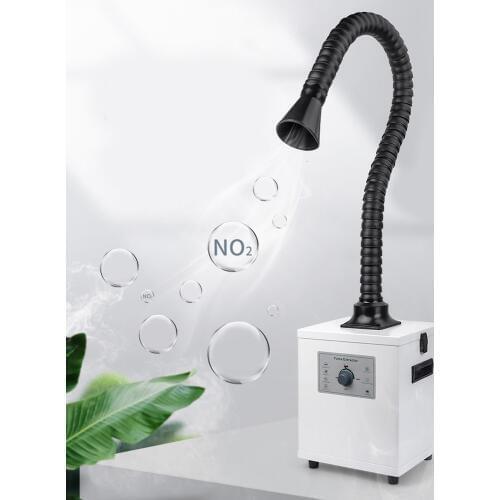 Newest Fume Extractor Soldering Smoke Purifier Absorber Dust Smoking Instrument Purifier Purification Air Dust Cleaner Room