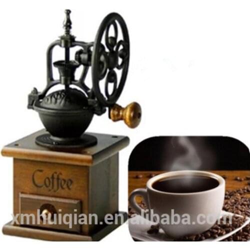 Promotion type antique classic hand manual espresso coffee grinder