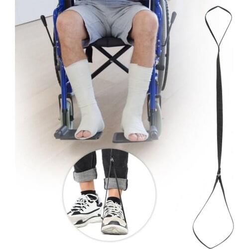 Leg Lifter Strap With Foot Strip Mobility Aids Disability Elderly Thigh Elderly Handicap Lifting Devices Foot Loop Mover Tool