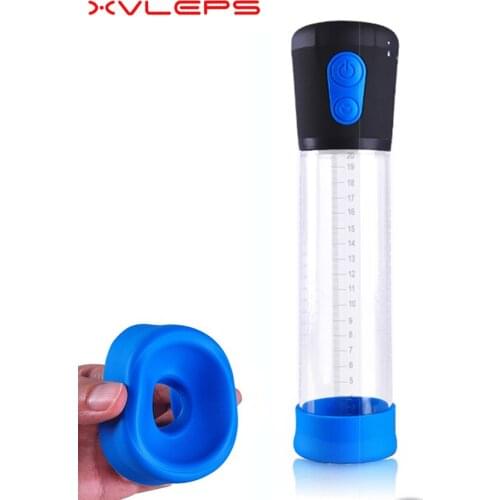 Xvlepss Penis Pump Cup Vacuum Pump Electric Enlargement Pump Men,Automatic Suction Pump Enlarger Male Penile Erection Training