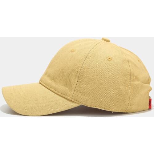 Four Season Hat Unisex Casual Baseball Cap Men Fashion Solid Color Snapback Women Summer Sports Sun Hat Adult Couple Peaked Cap