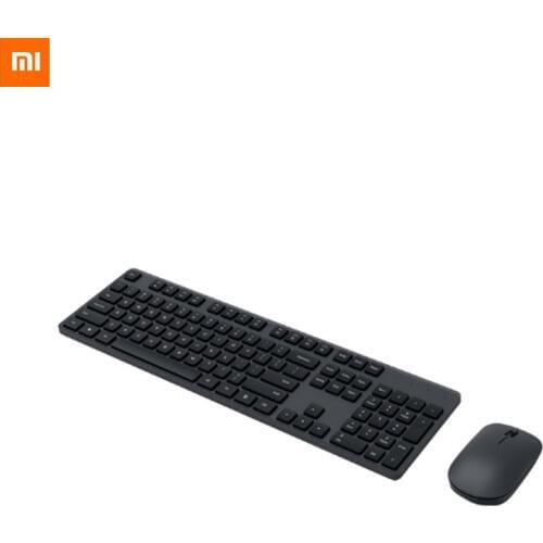 Xiaomi Wireless Office Keyboard Mouse Set Wireless Keyboard Mouse 2.4GHz Wireless 1000 DPI USB Receiver For Office Home