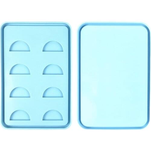 Eyelash Storage Box Silicone Mould DIY Crafts Jewelry Container Making Tool Epoxy Resin Mold X4YA