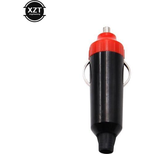 1PCS New Car-Styling 12V Universal Male Car Cigarette Lighter Socket Plug Connector Adaptor