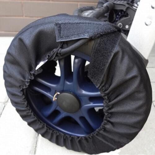 1pcs Baby Stroller Wheel Covers Wheelchair Baby Carriage Wheel Covers Protector Stroller Accessories