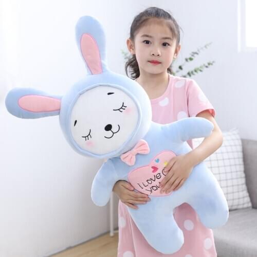 2019 Cute Rabbit Doll Baby Soft Plush Toys For Children Bunny Sleeping Mate Stuffed &Plush Animal Baby Toys For Infants
