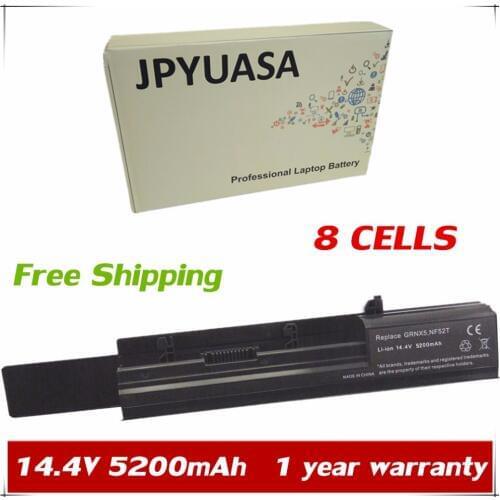 7XINbox 14.4 5200mAh Laptop Battery For Dell 50TKN 7W5X0 7W5X09C 93G7X GRNX5 NF52T P09S P09S001 V9TYF XXDG0 0NF52T 0V9TYF 0XXDG0
