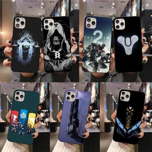 Destiny 2 Game Phone Case For iphone 12 11 Pro Max Mini XS Max 8 7 6 6S Plus X 5S SE 2020 XR cover