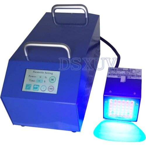 50x50mm UV LED 365nm 385nm 395nm 405nm UV Curing Lamp With Four Irradiation Heads
