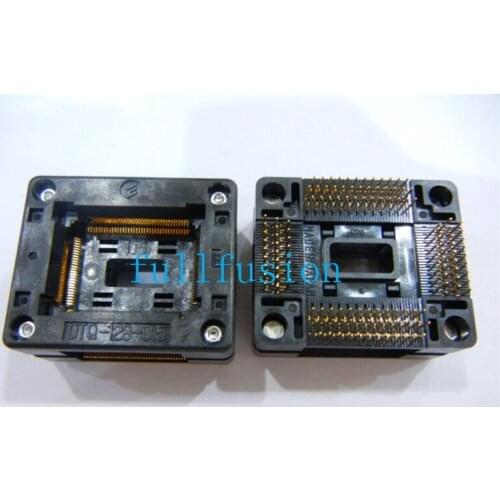OTQ-128-0.5-05 QFP128P 0.5mm Pitch Enplas IC Test Socket and Burn in Socket