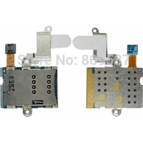 For Samsung Galaxy Note 10.1 N8000 SIM Card Slot Contact Flex Cable without Metal Bracket