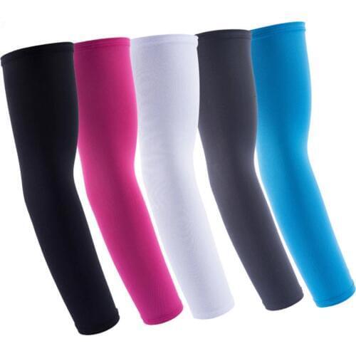 Compression Arm Warmer Sun UV Protection for Sports Running Bike Cycling Basketball Volleyball Golf Elbow Arm Sleeves Arm Cover