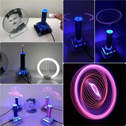 Music Plasma Speaker Wireless Transmission Sound Solid Power For Tesla Coil