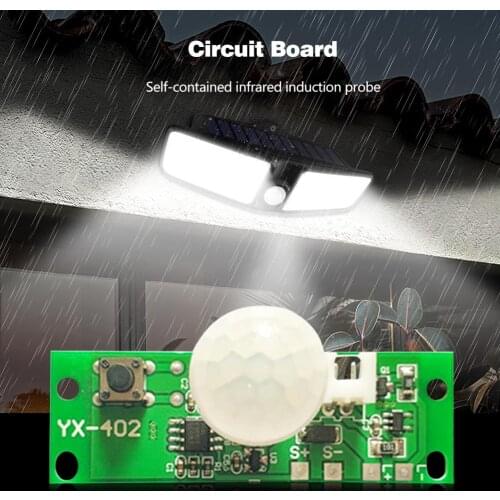 3.7V Solar Wall Lamp Controller Circuit Board Human Infrared Sensor Module Infrared Induction Working Mode of Human Body