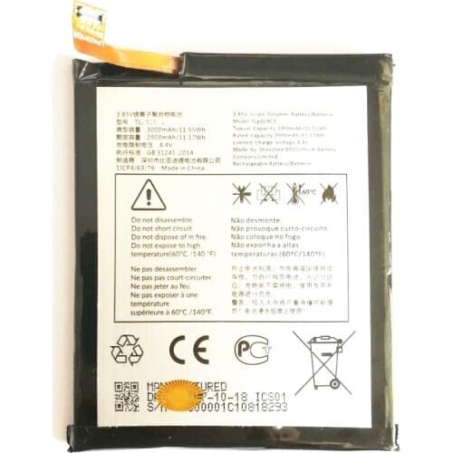 New 3000mAh Battery For Alcatel 3C 3V 5099 5099D OT-5026A OT-5026D Cell Mobile Phone Batterie Bateria