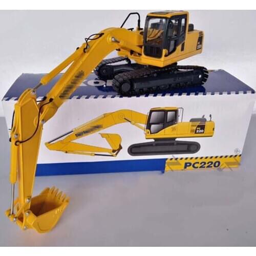 PC220-8 1/43 Excavators Hook Machine Alloy Simulator Metal Tracks Model Boxed Toys Car Gift Childrens Toys PresentIn Stock