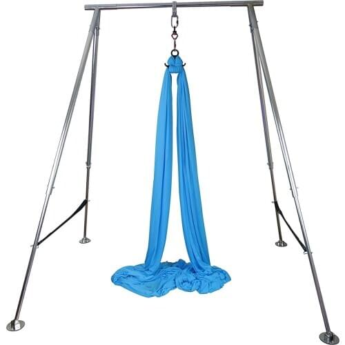 Uplift Active Stainless Steel Height Adjustable Aerial Fitness Rig for a Yoga Hammock, Aerial Hoop, and Silks