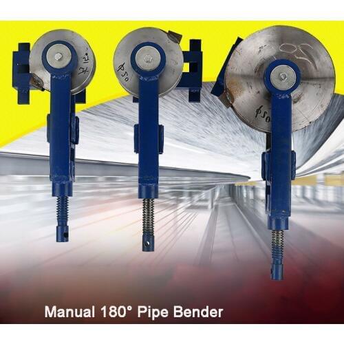 Manual 180 Degree Tube Bending Machine Die Stainless Steel Copper Round Tube Bending U-Shaped Pipe Bending Tool Multifunction