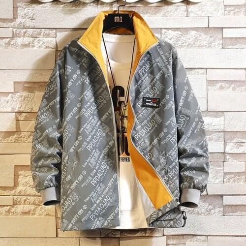 Reflective Jacket Mens Hip Hop Streetwear Unisex Night Shiny Coats Oversize Waterproof Light-reflecting Windbreaker Techwear