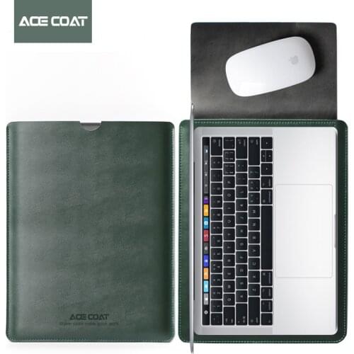 Split Leather Sleeve Protector Bag for 2020 Macbook Pro/air 13 Case M1 13/13.3/16 xiaomi matebook X PRO 13.9 14 15.6 Laptop Bag