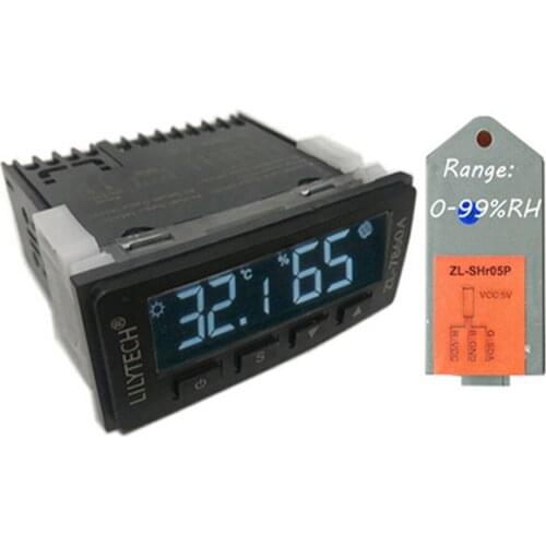 ZL-7860A Constant Temperature Humidity Controller Hygrostat Thermostat for Humidifier Dehumidifier Control Temperature Humidity