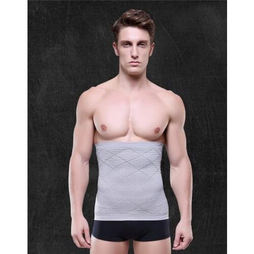 1 pcs Waist Training Corset Belt Burn Fat Underwear Corset Men Slim Belly Girdle Body Abdomen Shaper Free Shipping