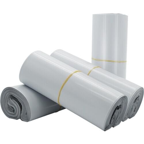 15cm*29cm 50Pcs/Lot Mailer Postal Mailing Bags White PE Courier Bags Self-seal Adhesive Storage Bags Envelope Plastic Bags Drops