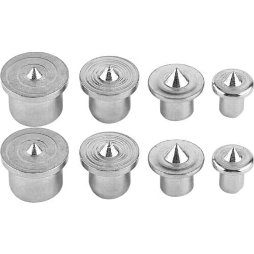 8Pcs Dowel Drill Center Point 6mm 8mm 10mm 12mm Woodworking Dowel Tenon Center Points Pin Drill Bits
