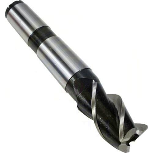 White steel endmill morse tapper MT2 MT3 cutter 14 16 18 20 24 25 26 28 30 32mm