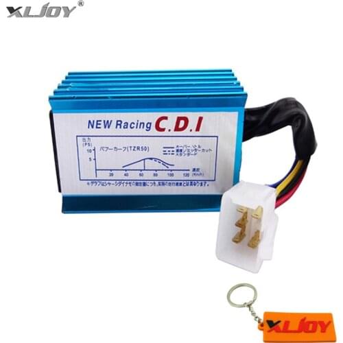 XLJOY Blue Racing AC CDI Ignition Box 5 pins For 50cc 110cc 125cc ATV Quad Pit Dirt Bike Go Kart Moped Scooter Motorcycle