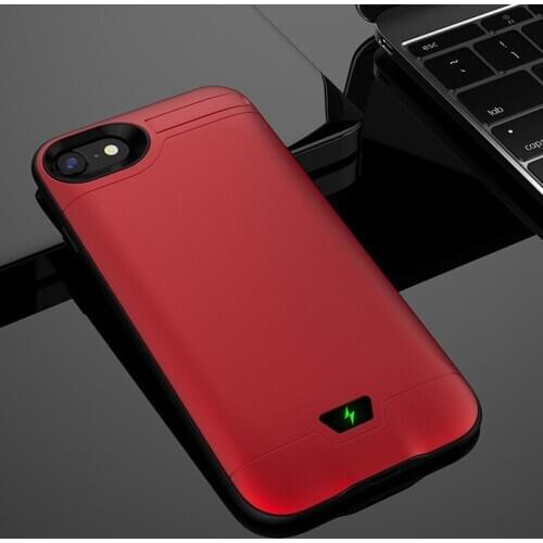 5000mAh Backup Power Bank Battery Case For iPhone SE2 SE 2020 Slim Ultra Thin Charging Case Battery Charger Case Cover