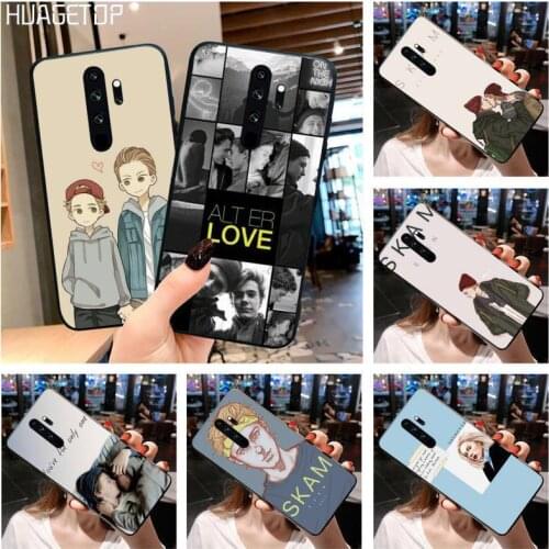 HUAGETOP Tv Skam Isak & Even Shell Phone Case for Redmi Note 9 8 8T 8A 7 6 6A Go Pro Max Redmi 9 K20 K30 Pro