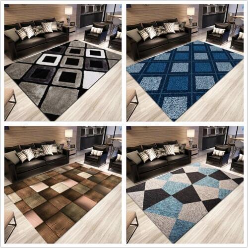 New Digital Print Home Carpets for Living Room Bedroom Soft Rug Kitchen Floor Door mats Household Decor Carpet large Area Rugs