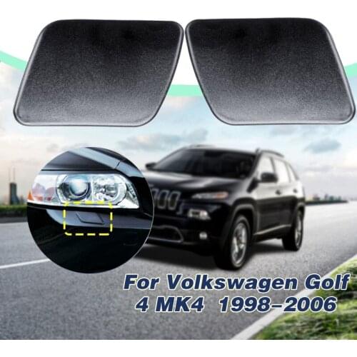 Bumper Headlight Washer Nozzle Left/Right Side Front Cover Cap For VW Golf 4 IV Mk4 1998 1999 2000 2001 2002 2003 2004 2005 2006