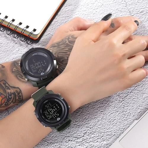 2021 Hot Sale Couple Watch Fashion Strap Practical Waterproof Multifunctional Digital Electronic Watch A Gift for Lovers