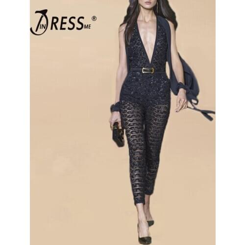 Женские комбинезоны INDRESSME China At AliExpress