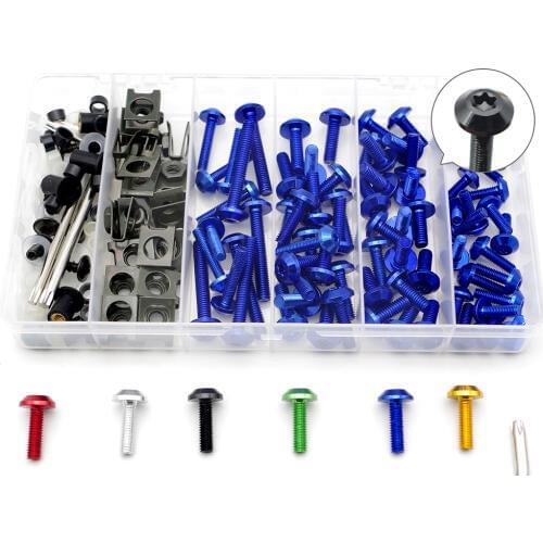 Motorcycle Fairing Bolts box set Fastener Clips Screw Nuts For yamaha aerox 50 suzuki honda msx 125 grom honda grom msx125