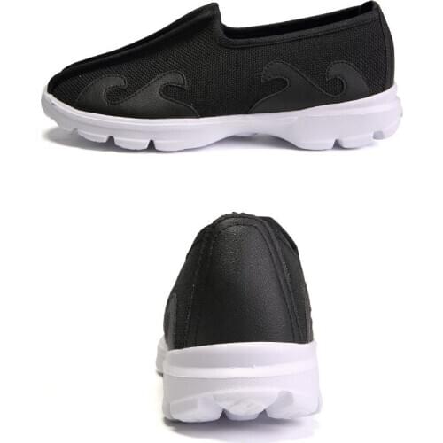 High quality 2colors blue/black cotton&linen Spring&Autumn taoism martial arts wushu sneakers Taoist kung fu tai chi taiji shoes