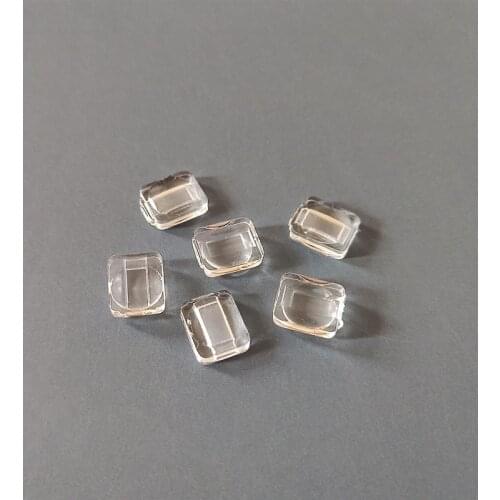 #MJTL-9.2 5730 Led Lens, Degree: 120, Lens Size: 9.2X7.6mm, Height: 3.1mm, Clean Surface, PMMA materials