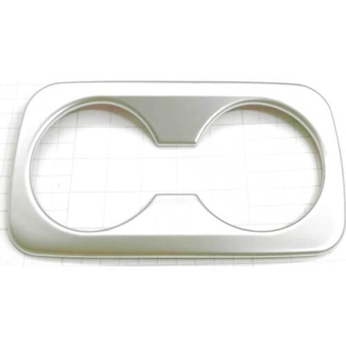 Fit For Hyundai Tucson 2015 2016 2017 Chrome Rear Seat Drink Cup Holder Trim Cover Interior Styling Bezel Frame Garnish Molding