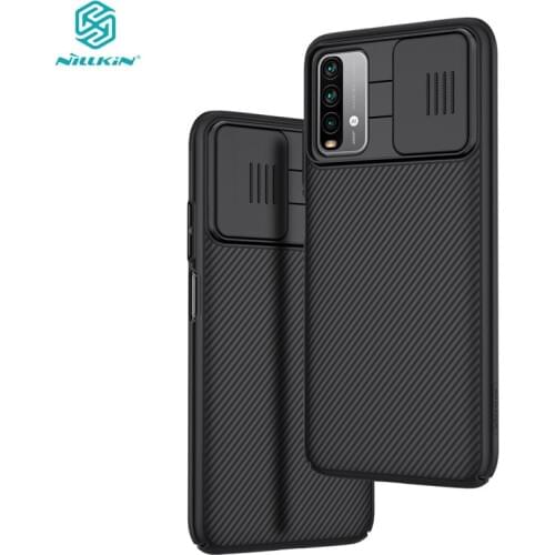 Redmi 9T Case Nillkin Slide Camera Protection Cover for Xiaomi Redmi 9 Power Note 9 4G China Version Casing
